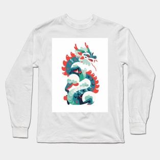 Chinese Zodiac Dragon Long Sleeve T-Shirt